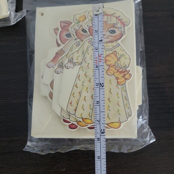 Kitty Cucumber's Friends "Ginger" Lot of 36 Vintage Gift Note Cards/Tags Cottage - Picture 7 of 7